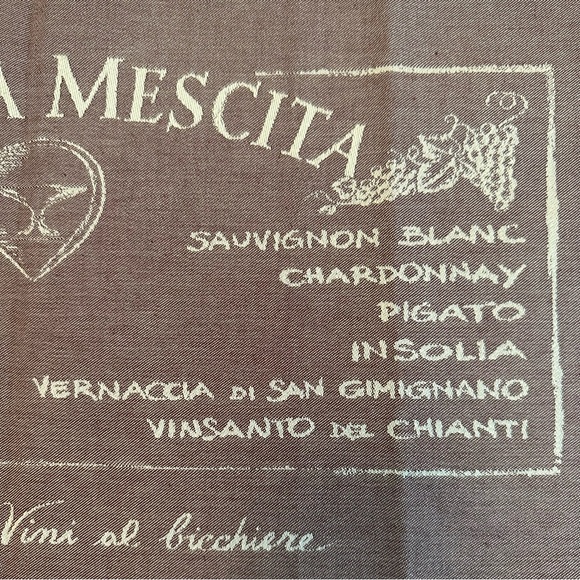 🔆2 /$12 🆕🍷Sur La Table “Antica Mescita” Italian Wine Kitchen Towel. NWT - Picture 3 of 13